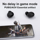 QCY T4 TWS Bluetooth V5.0 Sports Wireless Earphones APP customization 3D Stereo Earbuds Mini in Ear Dual Microphone