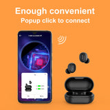 QCY T4 TWS Bluetooth V5.0 Sports Wireless Earphones APP customization 3D Stereo Earbuds Mini in Ear Dual Microphone